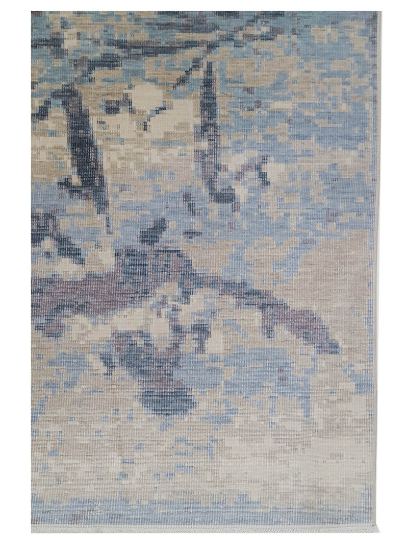 Pacific California 43067 Grey Beige Transitional Hand Finished Rugs