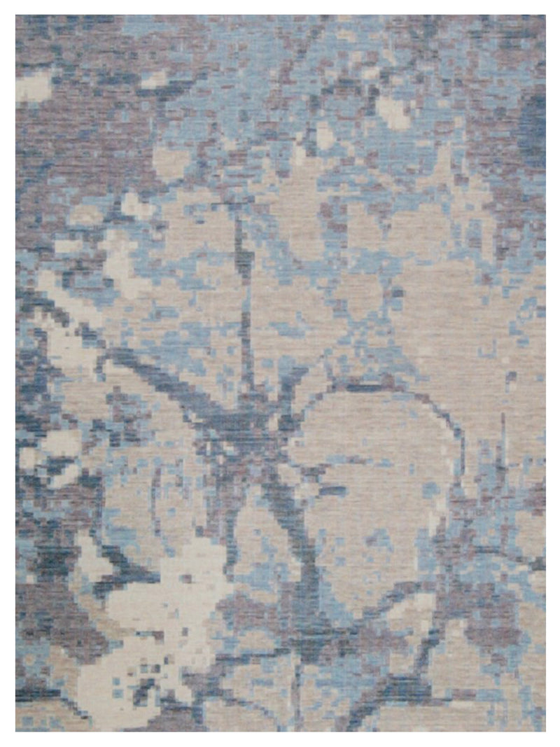 Pacific California 43067 Grey Beige Transitional Hand Finished Rugs