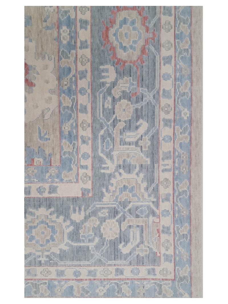 Pacific California 43068 Beige Grey Transitional Hand Finished Rugs