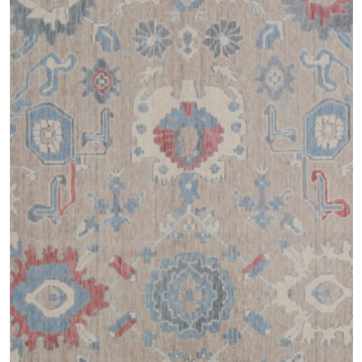 Pacific California 43068 Beige Grey Transitional Hand Finished Rugs