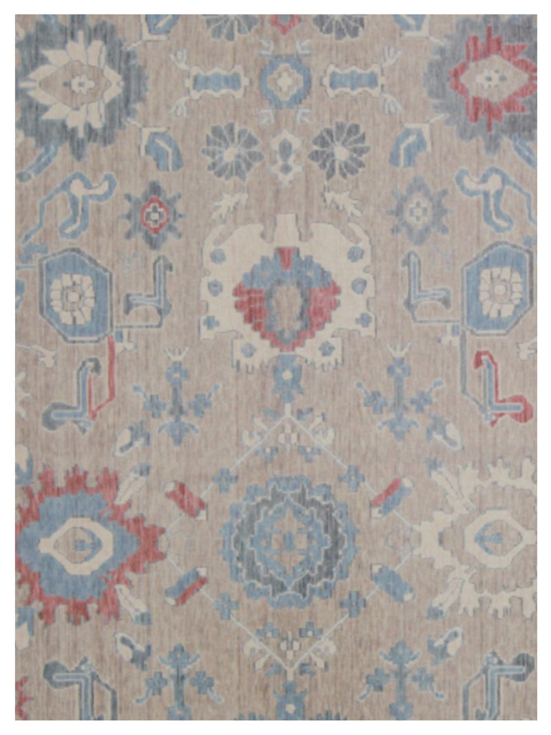 Pacific California 43068 Beige Grey Transitional Hand Finished Rugs