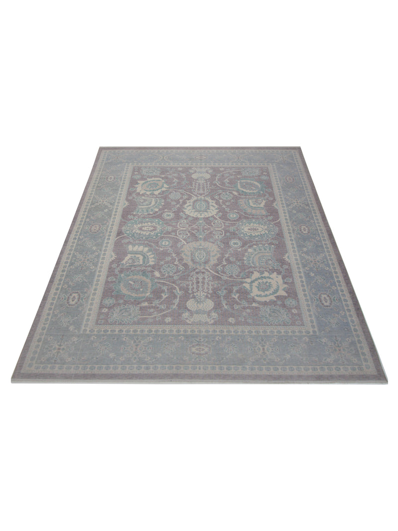 Pacific California 43070 Amethyst Grey Transitional Hand Finished Rugs