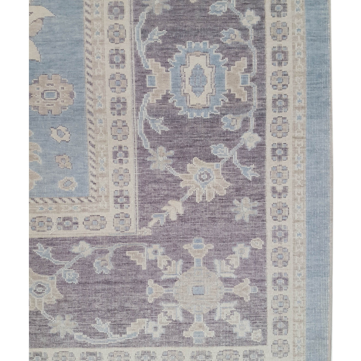 Pacific California 43071 Blue Amethyst Transitional Hand Finished Rugs