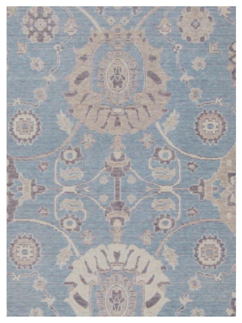 Pacific California 43071 Blue Amethyst Transitional Hand Finished Rugs