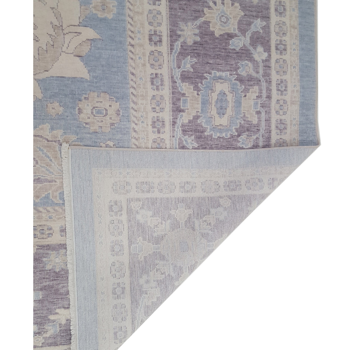 Pacific California 43071 Blue Amethyst Transitional Hand Finished Rugs