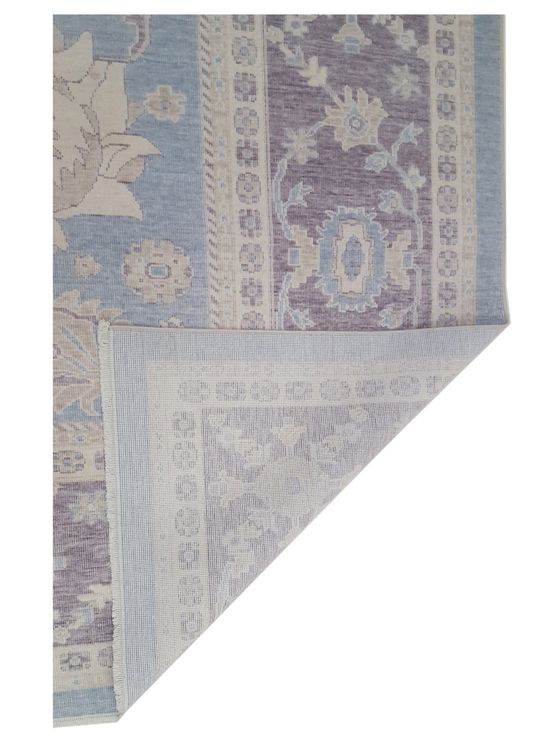 Pacific California 43071 Blue Amethyst Transitional Hand Finished Rugs