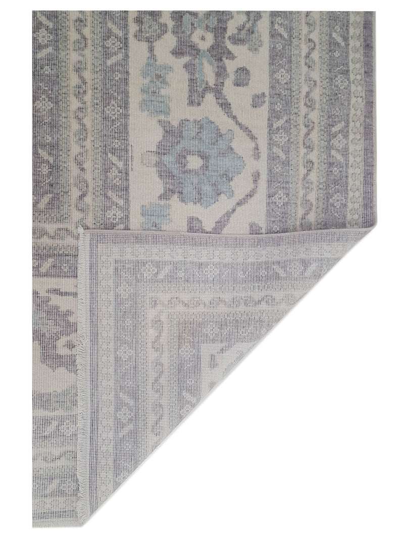 Pacific California 43074 Amethyst Beige Transitional Hand Finished Rugs