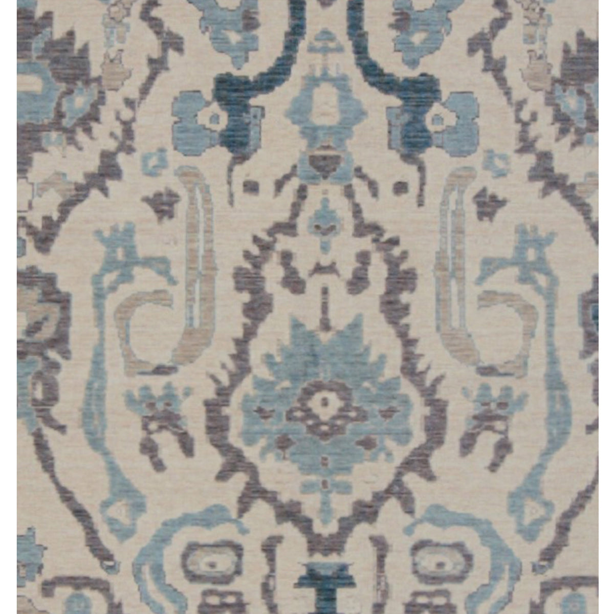 Pacific California 43077 Beige Blue Transitional Hand Finished Rugs
