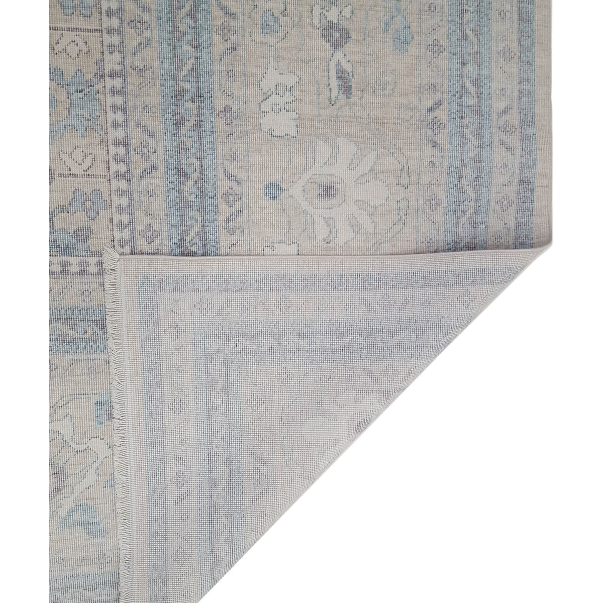 Pacific California 43078 Beige Grey Transitional Hand Finished Rugs