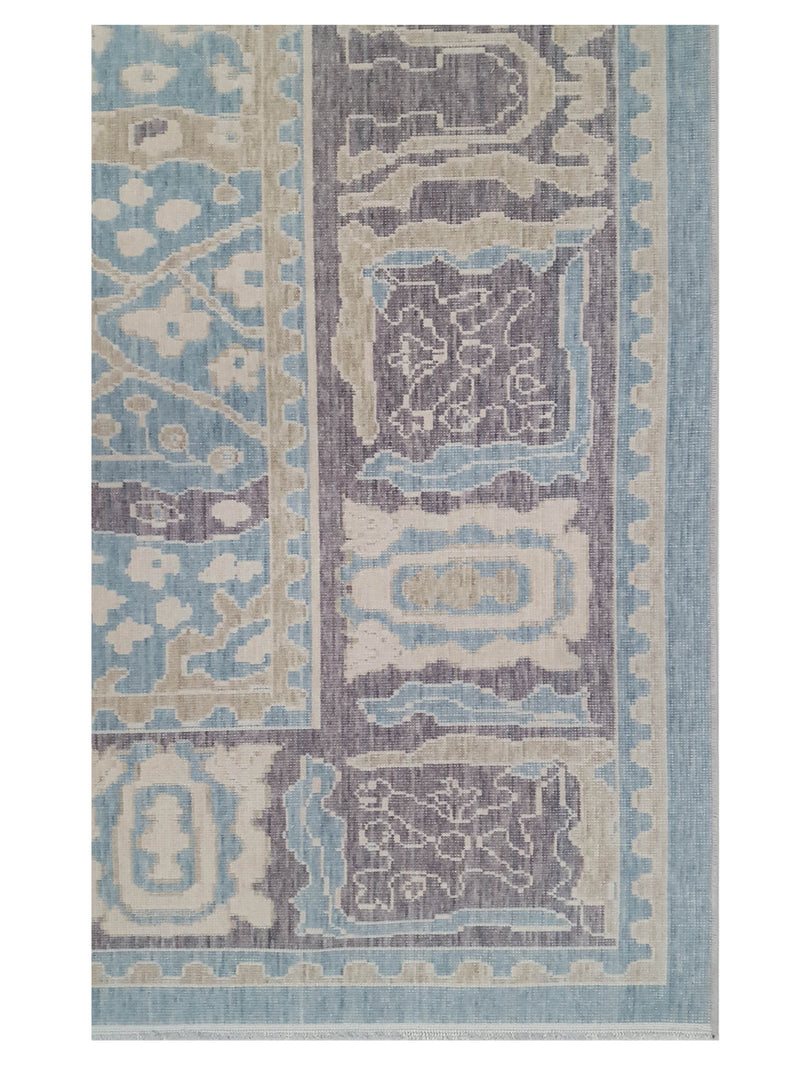 Pacific California 43084 Turquoise Beet Transitional Hand Finished Rugs