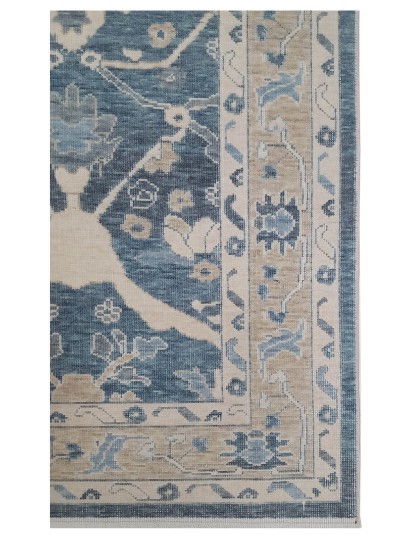 Pacific California 43085 Grey Beige Transitional Hand Finished Rugs