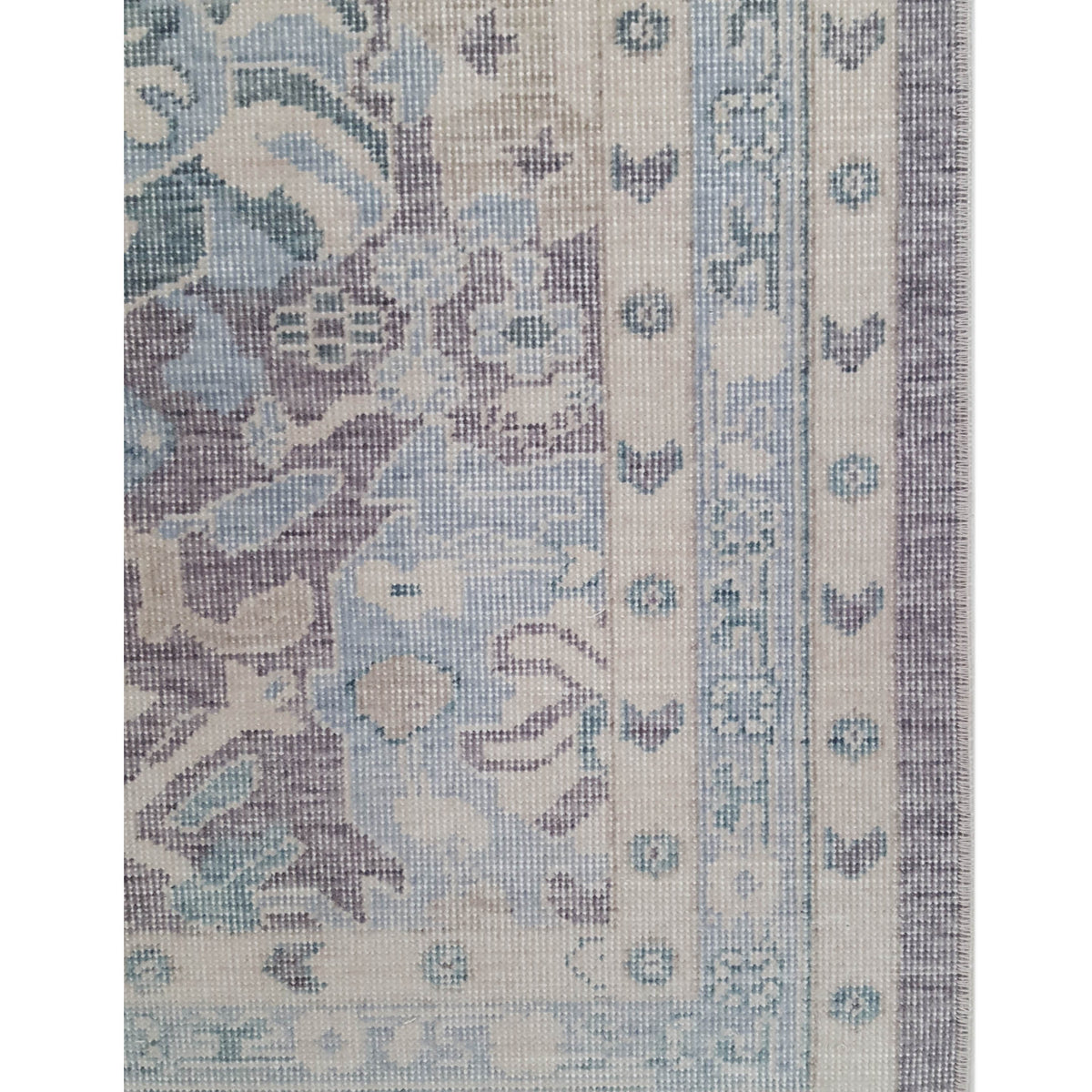 Pacific California 43088 Amethyst Grey Transitional Hand Finished Rugs