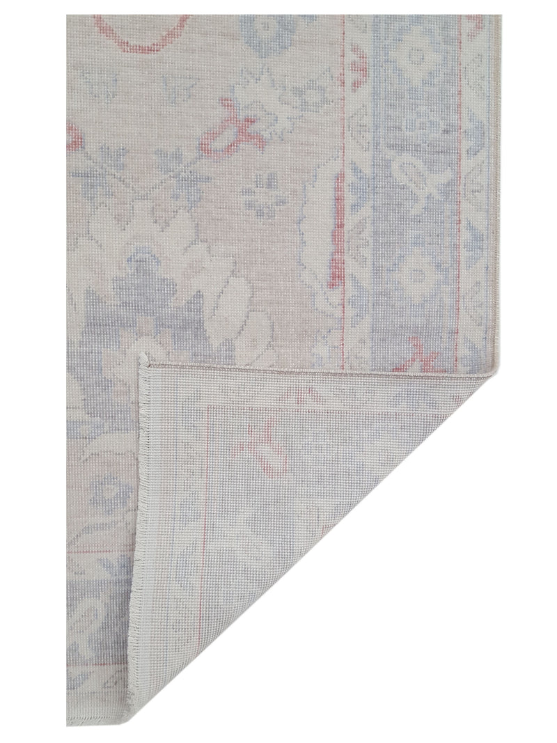 Pacific California 43089 Beige Red Transitional Hand Finished Rugs