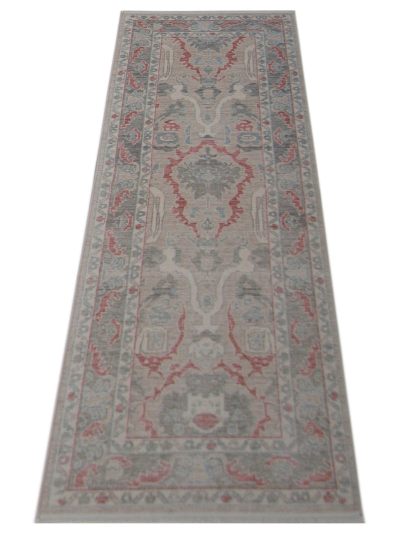 Pacific California 43093 Beige Grey Transitional Hand Finished Rugs