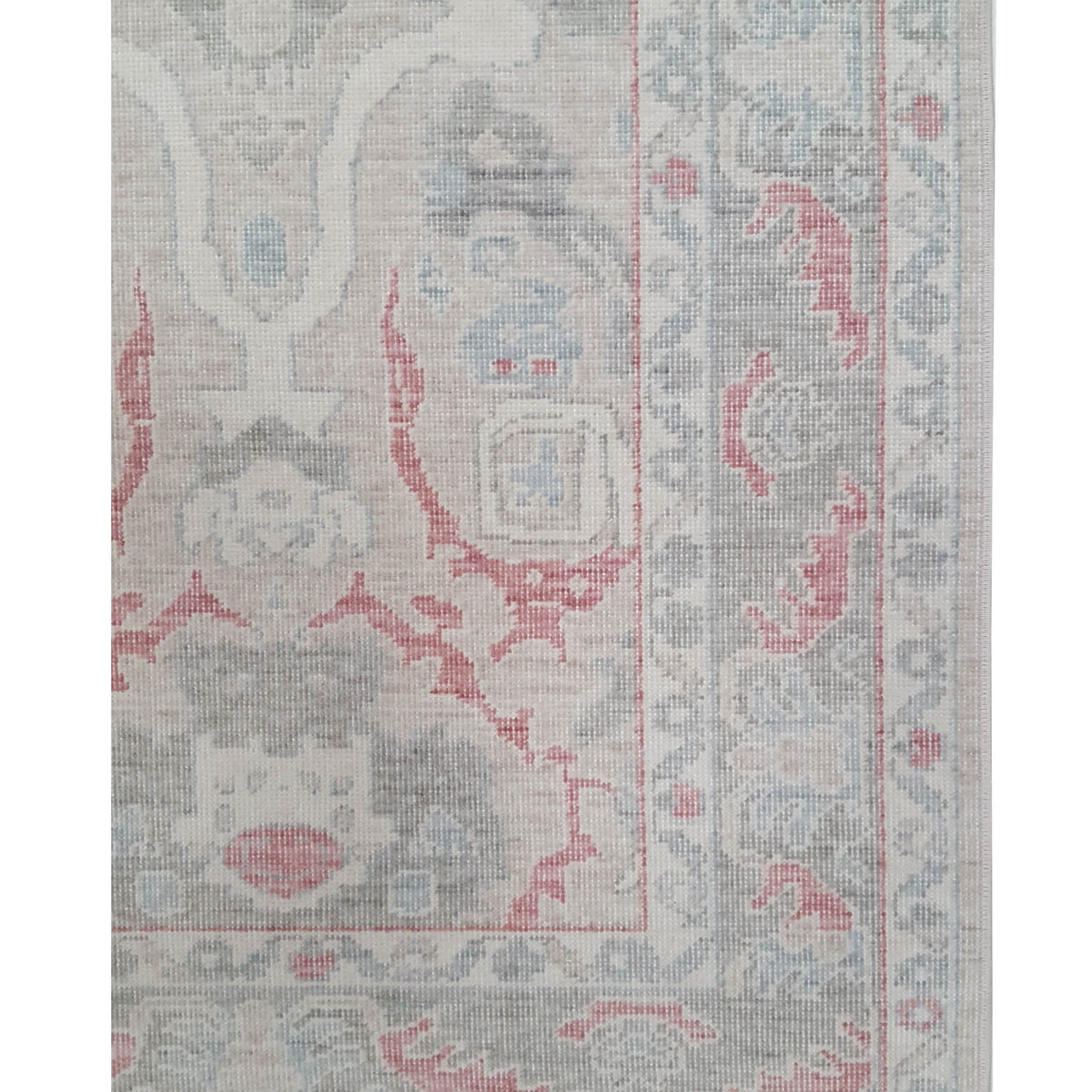 Pacific California 43093 Beige Grey Transitional Hand Finished Rugs