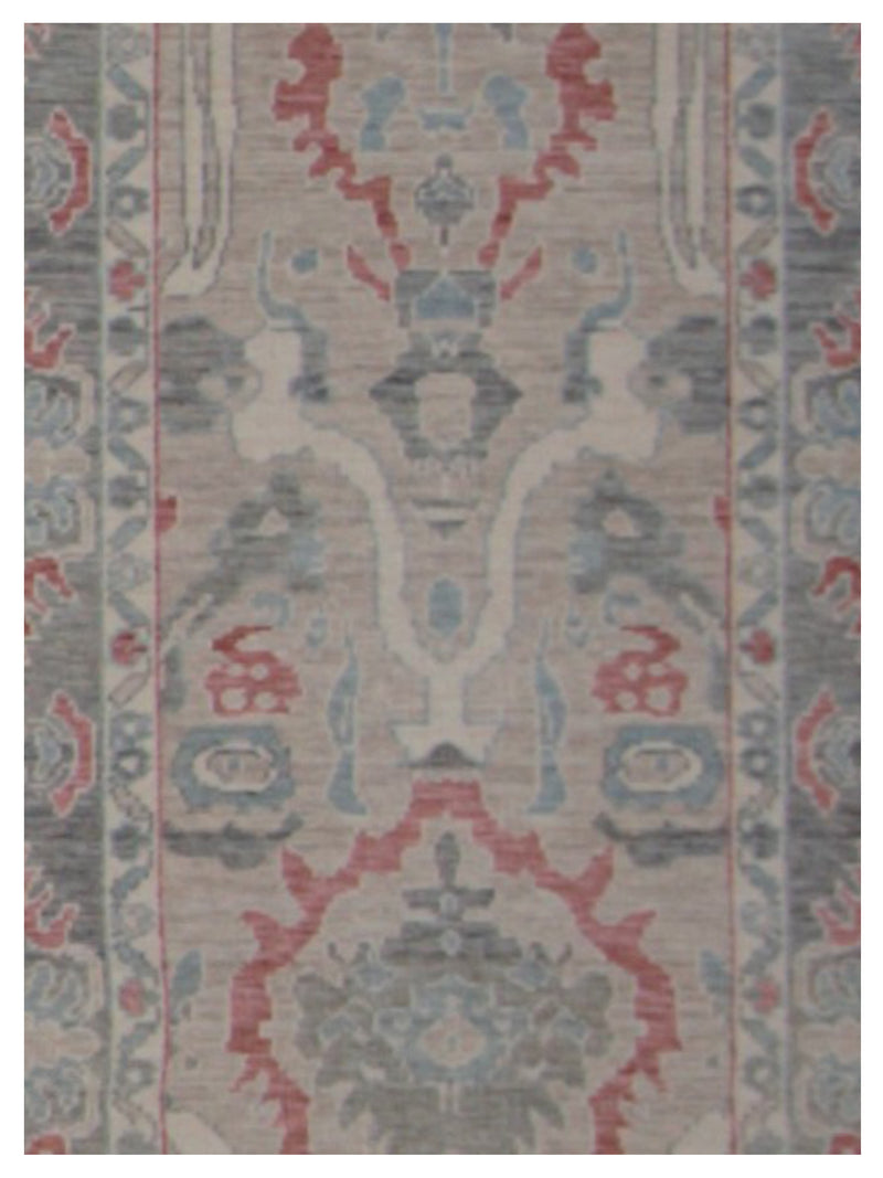 Pacific California 43093 Beige Grey Transitional Hand Finished Rugs