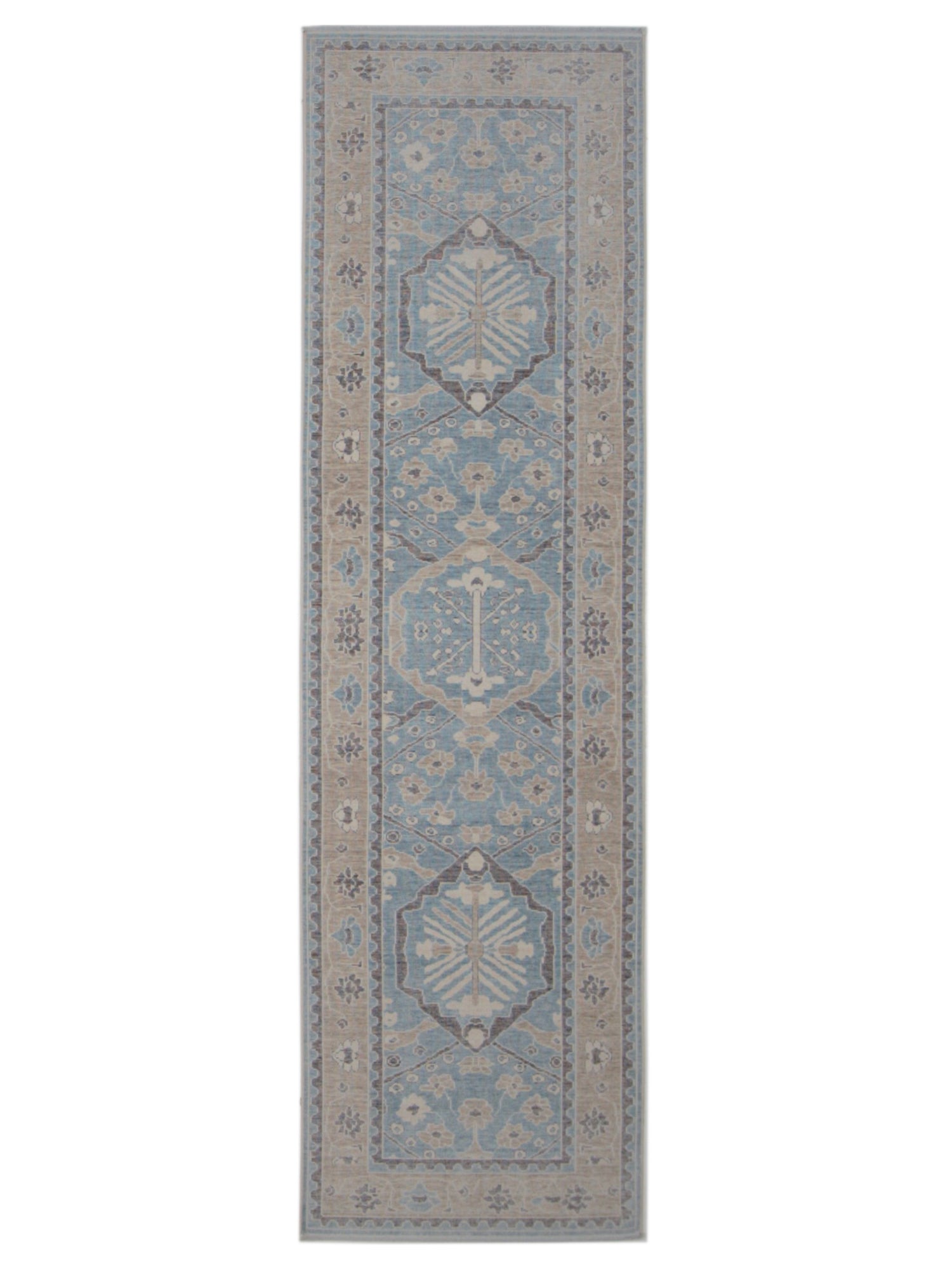 Pacific California  Blue Beige Transitional