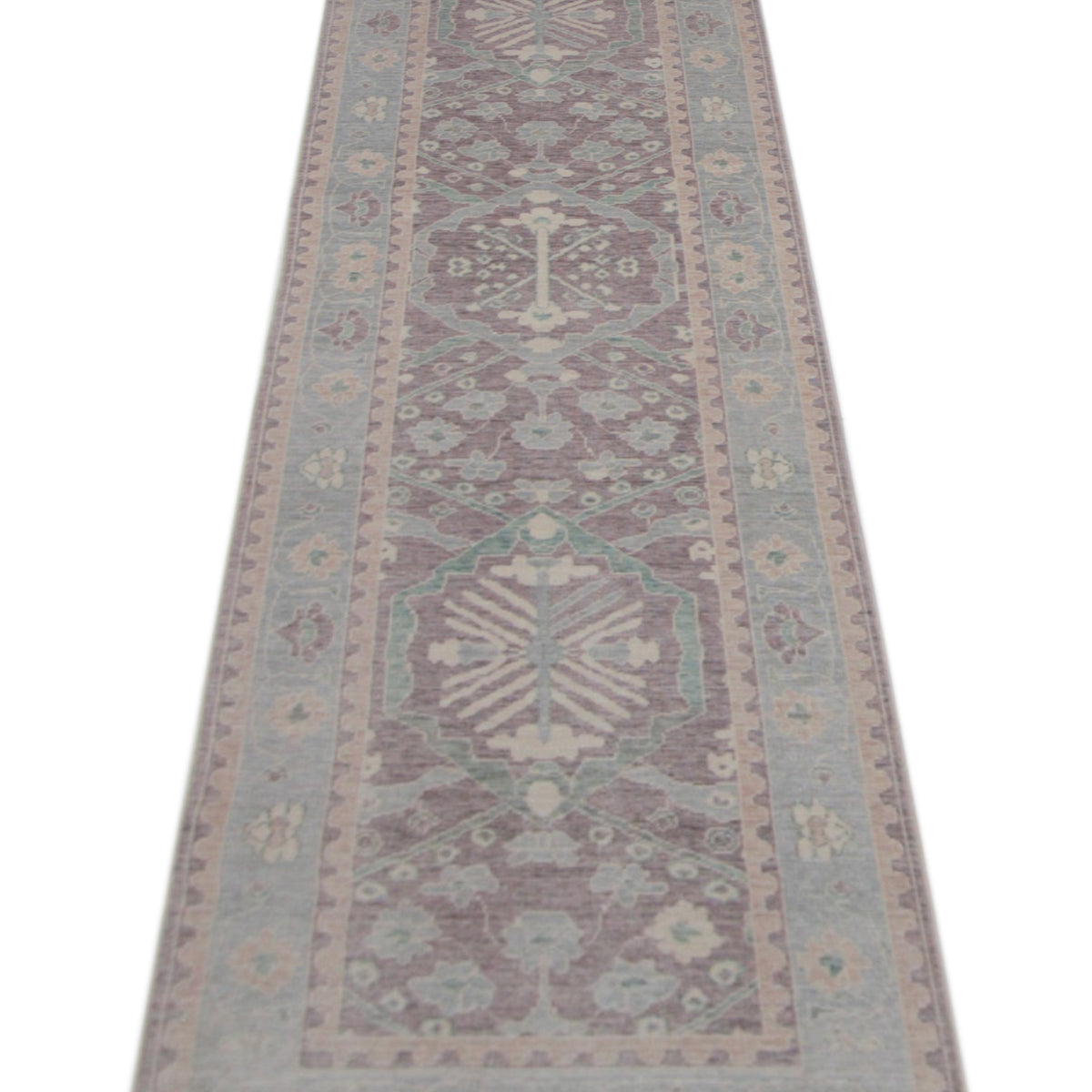 Pacific California 43096 Amethyst Teal Transitional Hand Finished Rugs