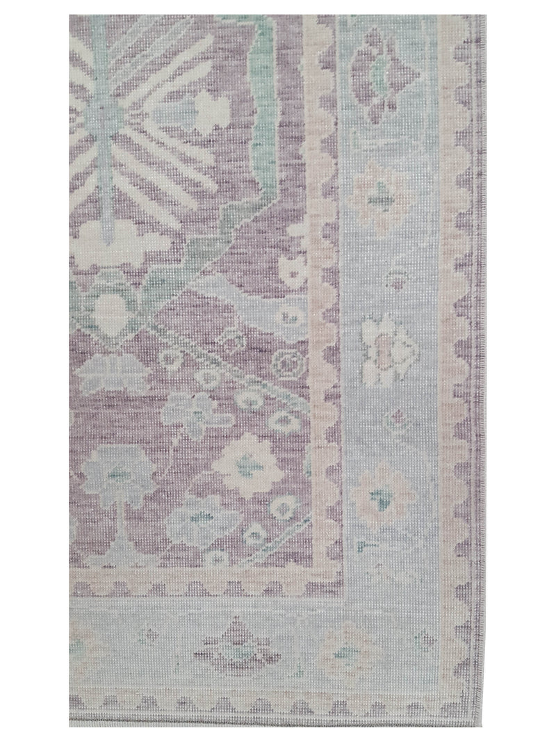 Pacific California 43096 Amethyst Teal Transitional Hand Finished Rugs
