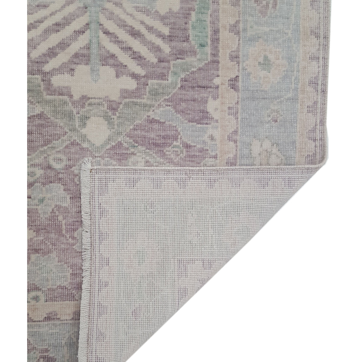 Pacific California 43096 Amethyst Teal Transitional Hand Finished Rugs