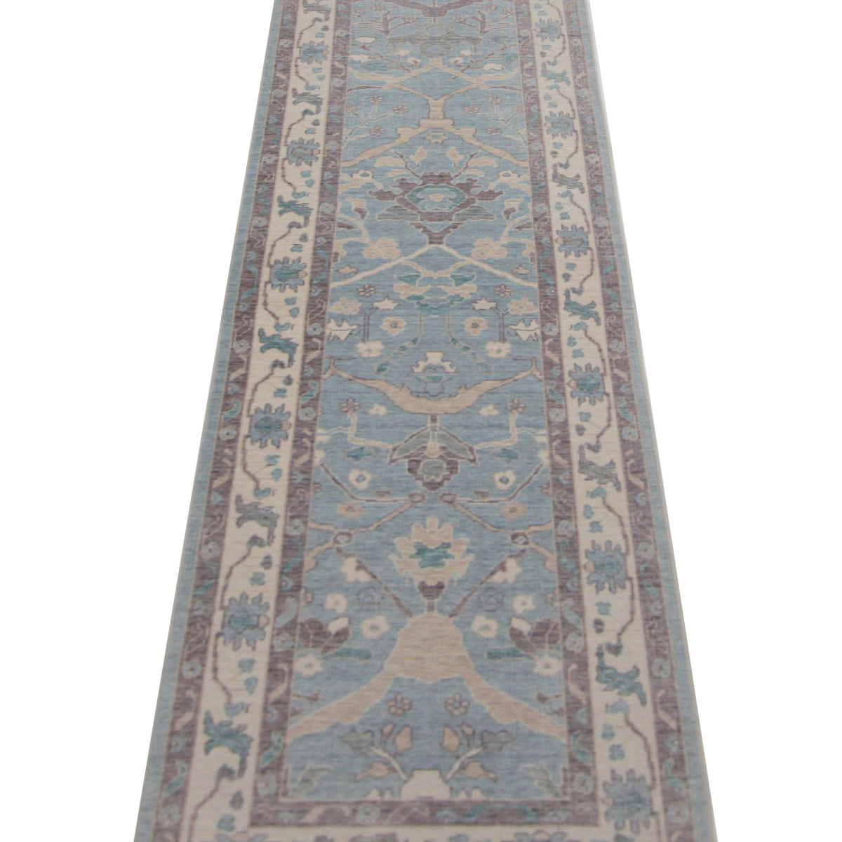 Pacific California 43098 Teal Amethyst Transitional Hand Finished Rugs
