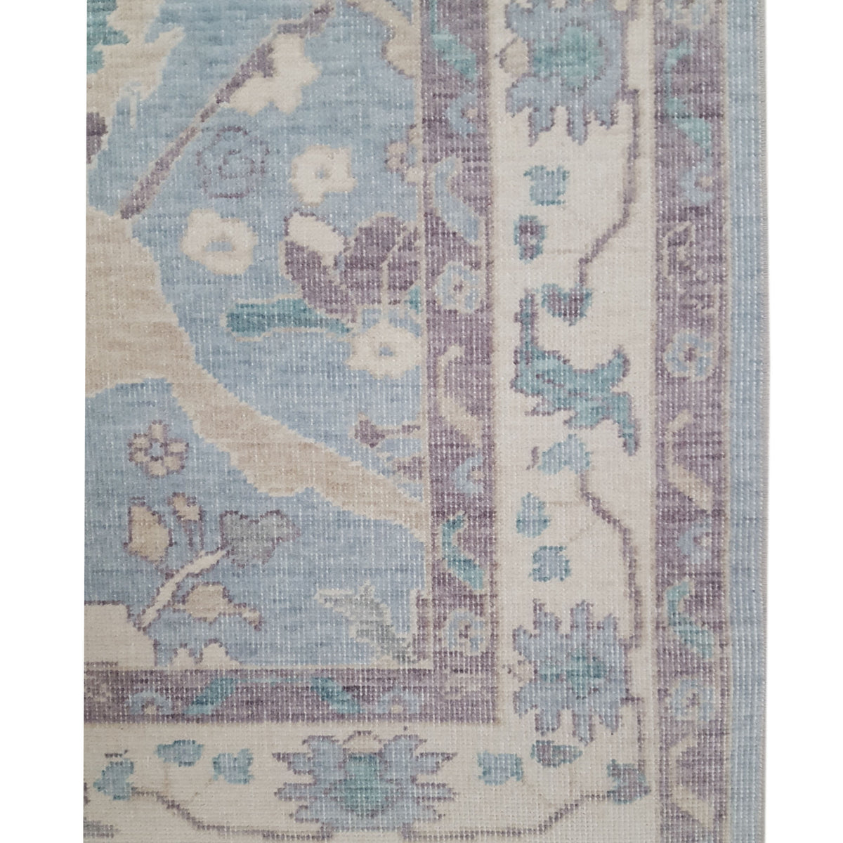 Pacific California 43098 Teal Amethyst Transitional Hand Finished Rugs