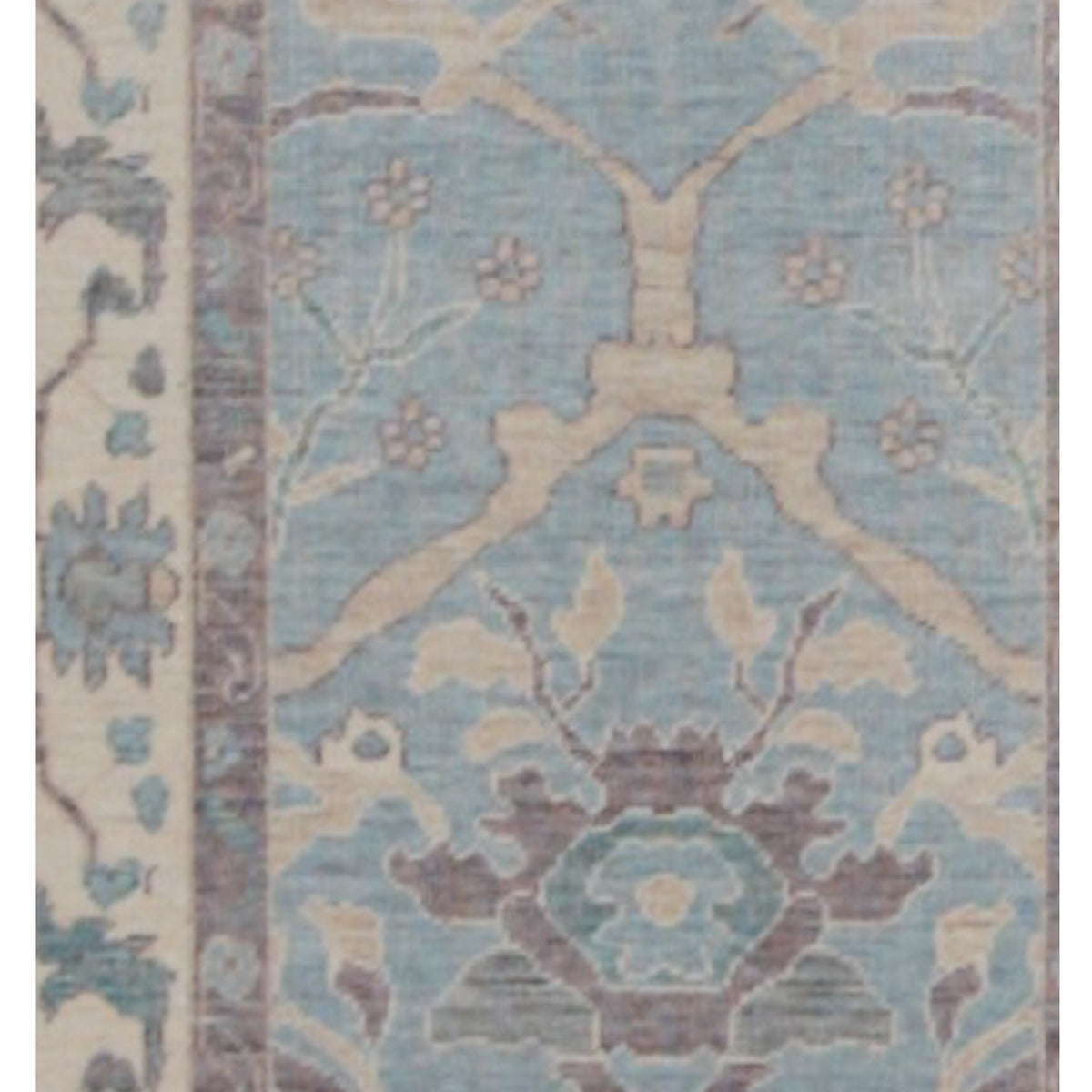 Pacific California 43098 Teal Amethyst Transitional Hand Finished Rugs