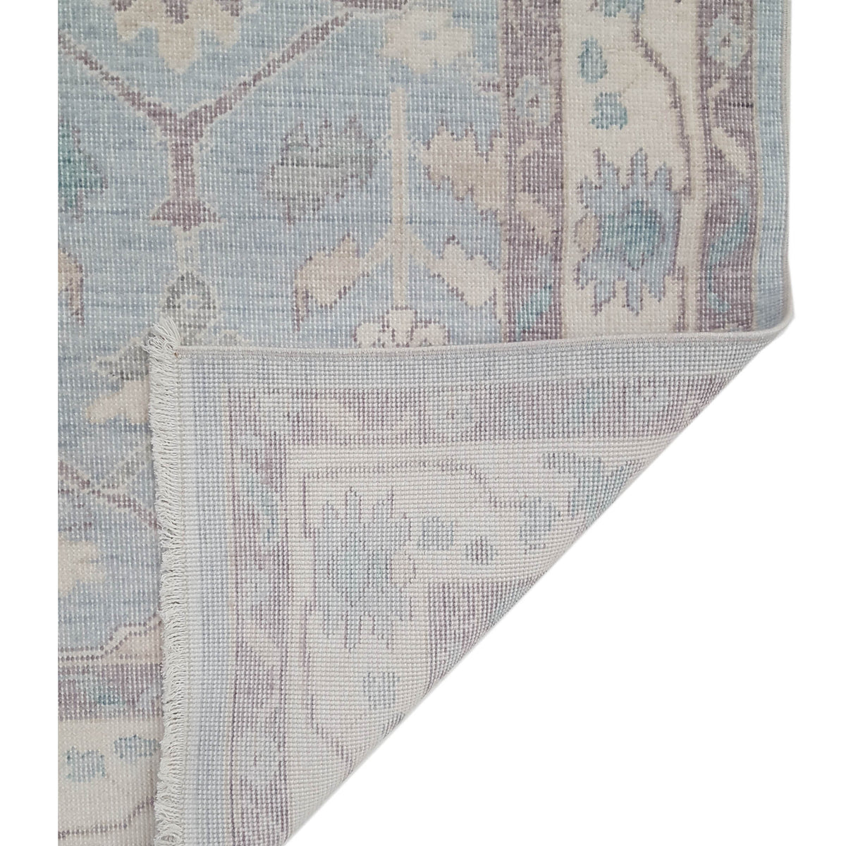 Pacific California 43098 Teal Amethyst Transitional Hand Finished Rugs