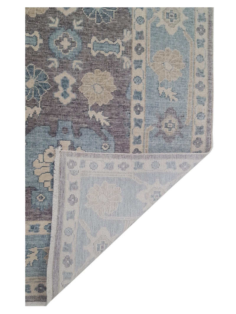 Pacific California 43102 Amethyst Blue Transitional Hand Finished Rugs