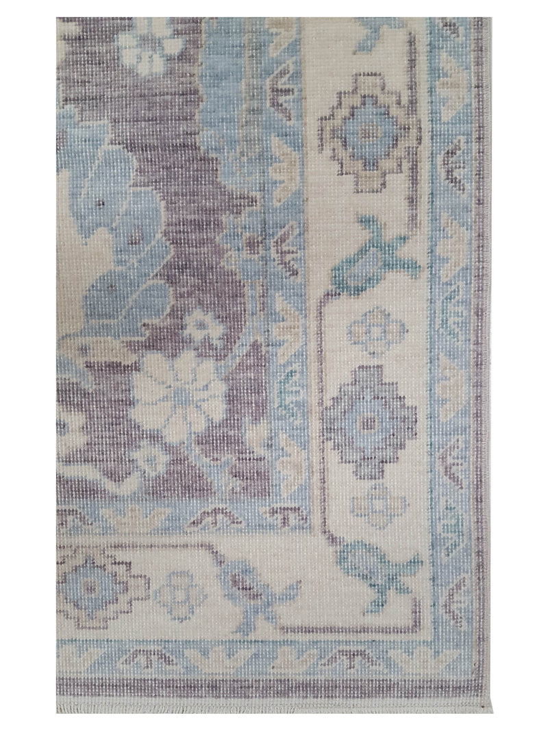 Pacific California 43106 Amethyst Beige Transitional Hand Finished Rugs