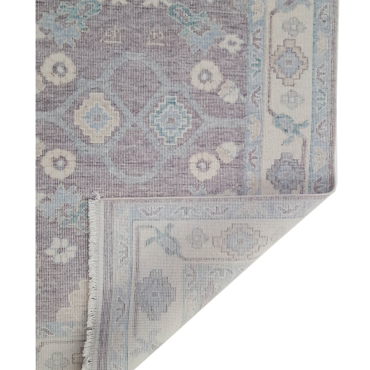 Pacific California 43106 Amethyst Beige Transitional Hand Finished Rugs