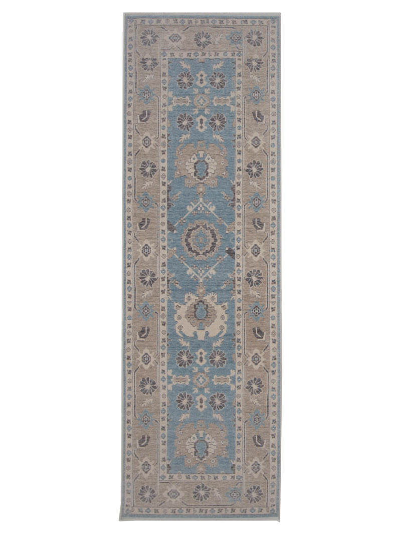 Pacific California  Teal Beige Transitional