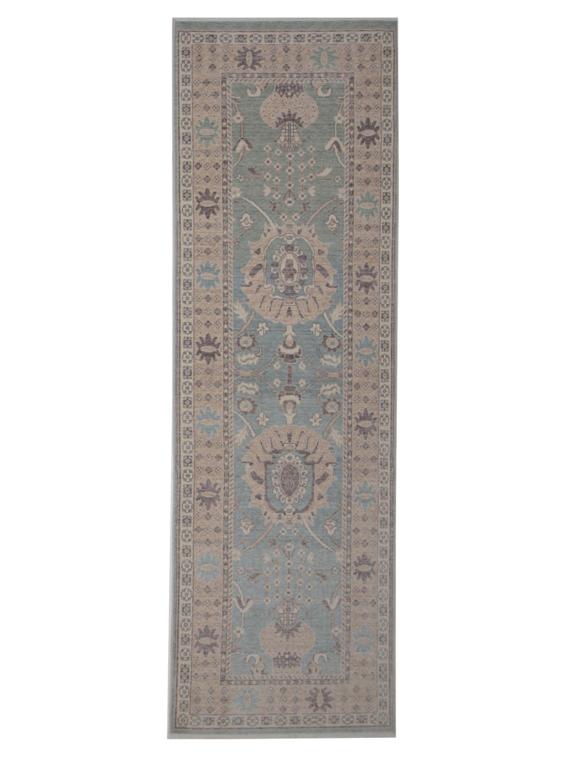 Pacific California  Teal Beige Transitional