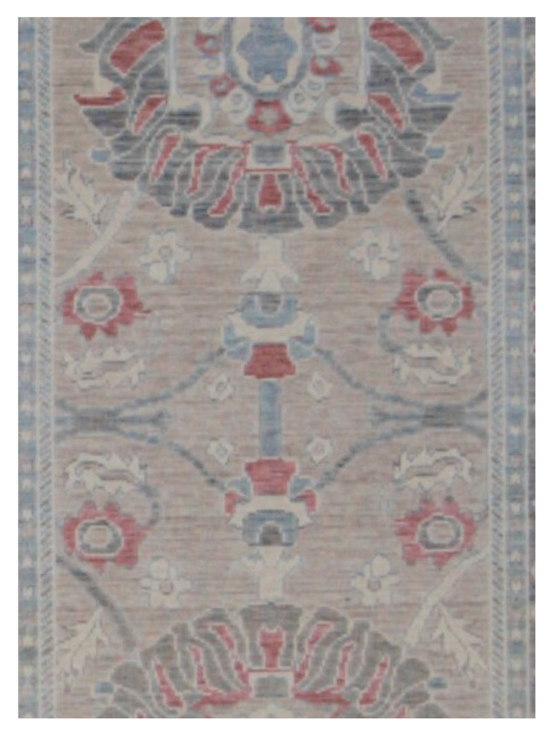 Pacific California 43111 Beige Grey Transitional Hand Finished Rugs