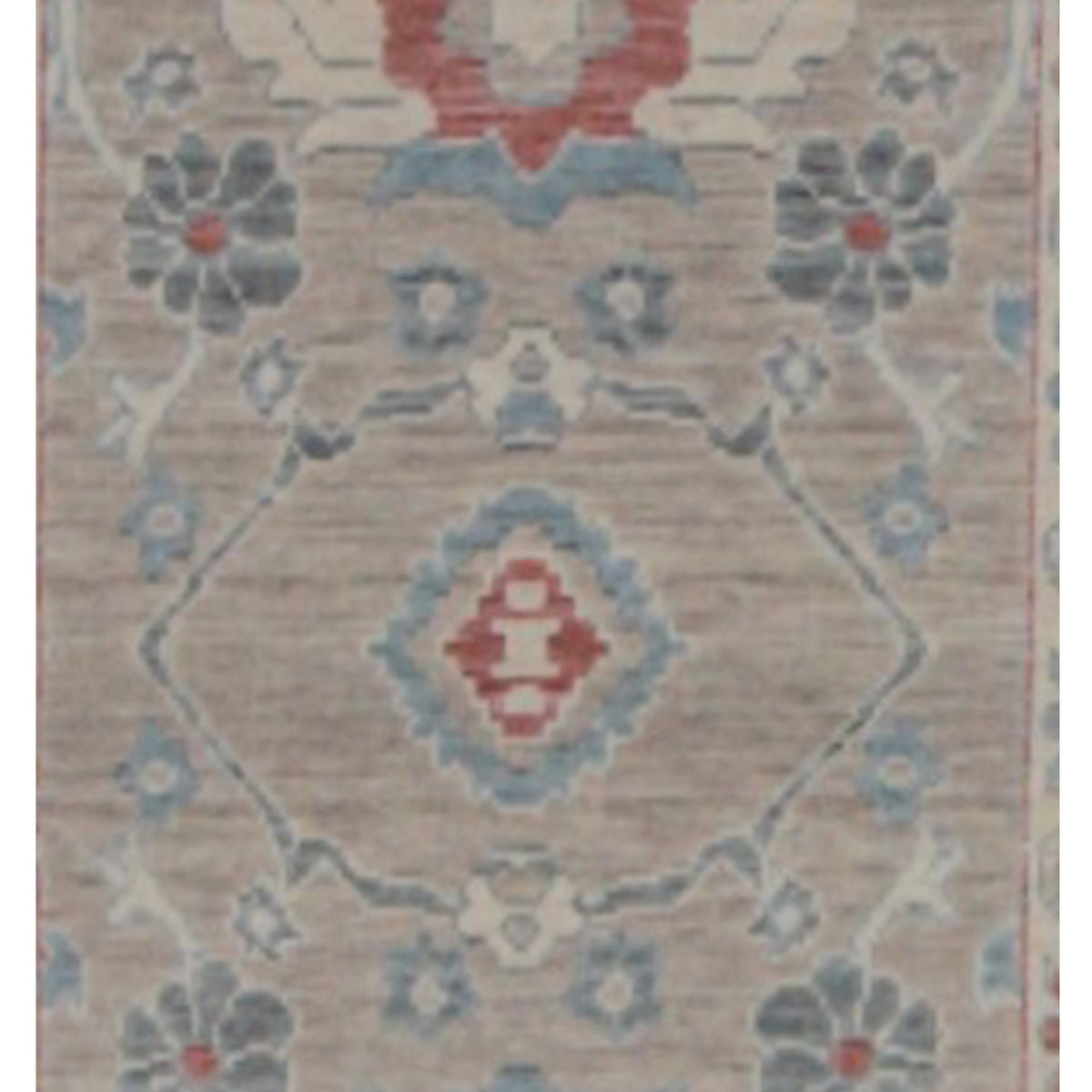 Pacific California 43113 Beige Grey Transitional Hand Finished Rugs