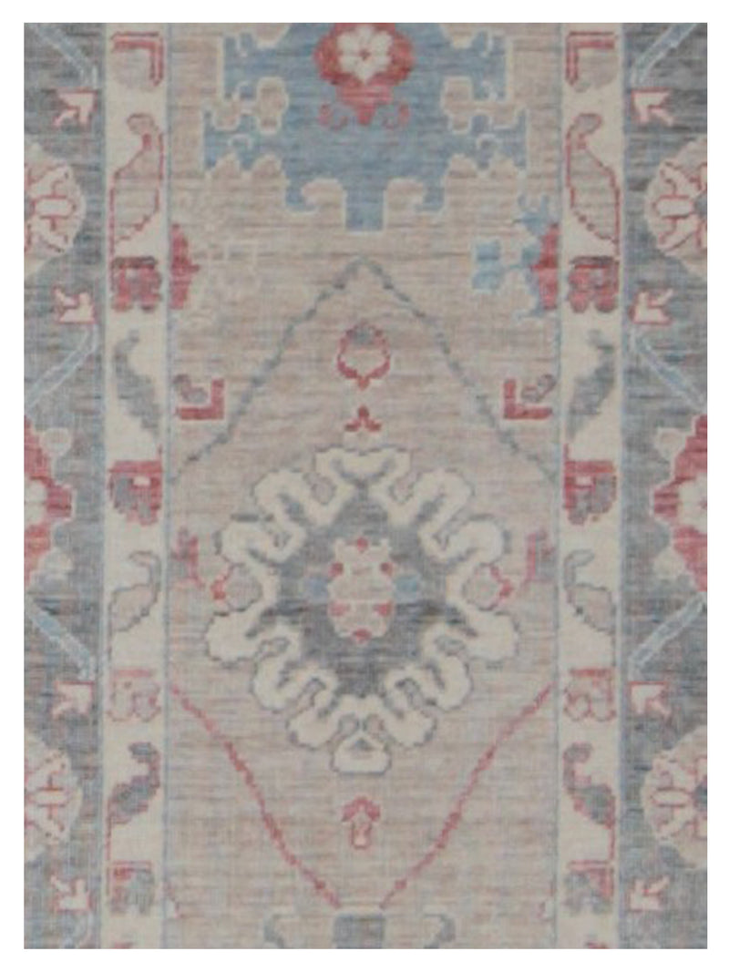 Pacific California 43114 Beige Grey Transitional Hand Finished Rugs
