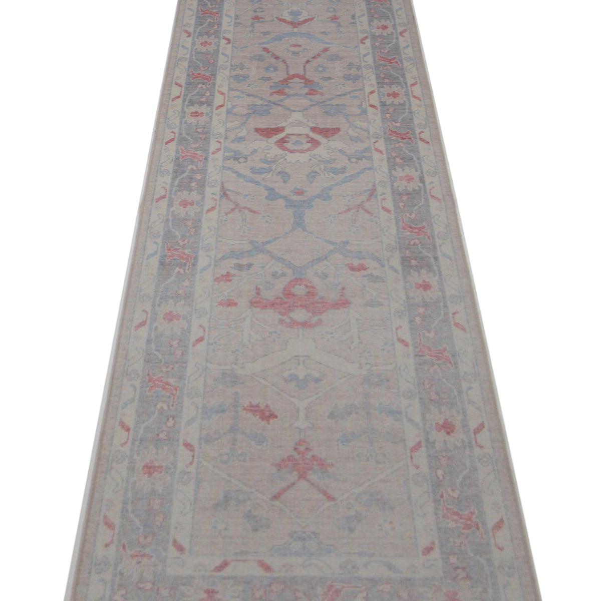 Pacific California 43118 Beige Orange Transitional Hand Finished Rugs