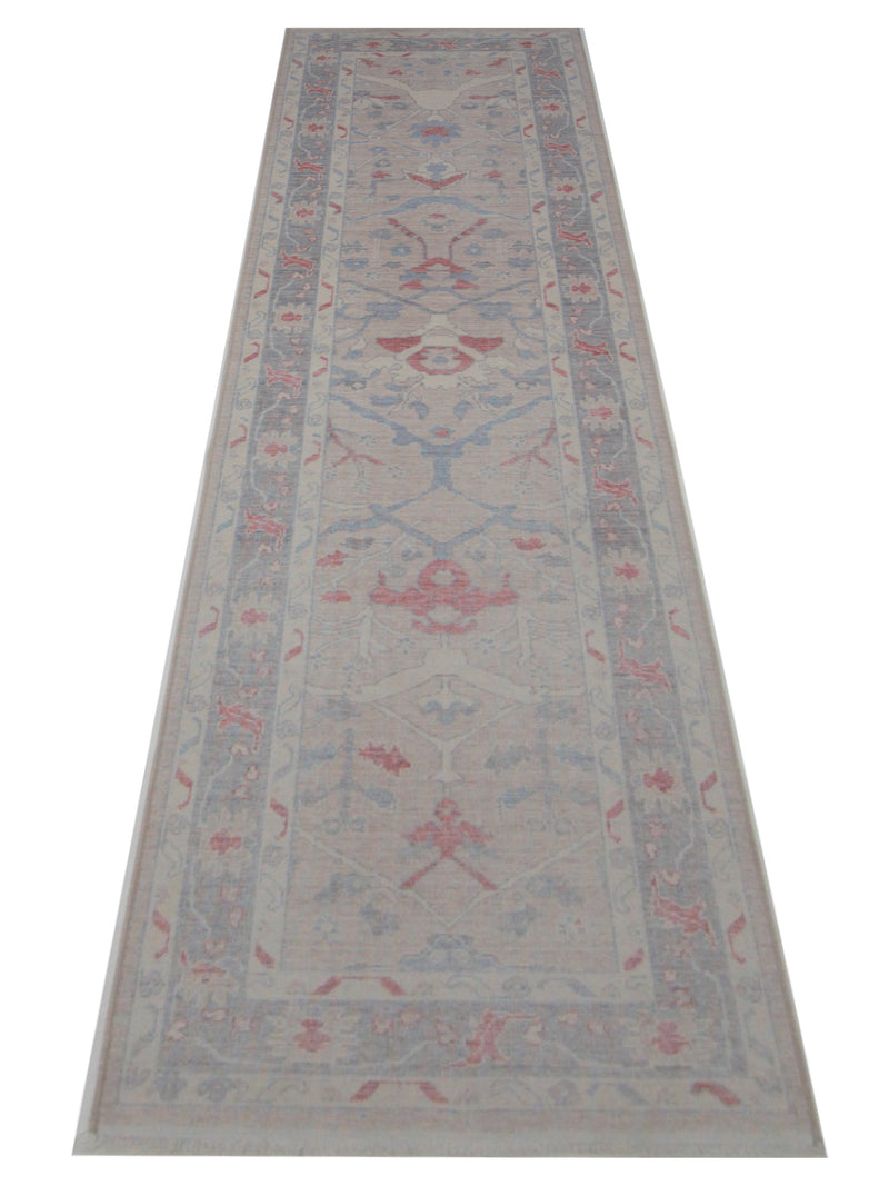 Pacific California 43118 Beige Orange Transitional Hand Finished Rugs