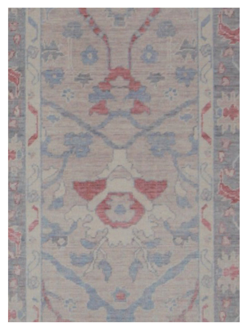 Pacific California 43118 Beige Orange Transitional Hand Finished Rugs