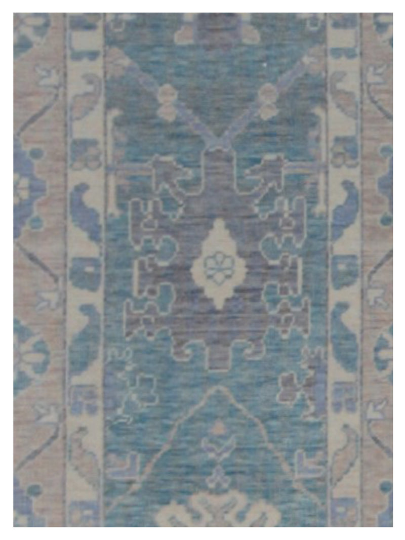 Pacific California 43119 Green Beige Transitional Hand Finished Rugs
