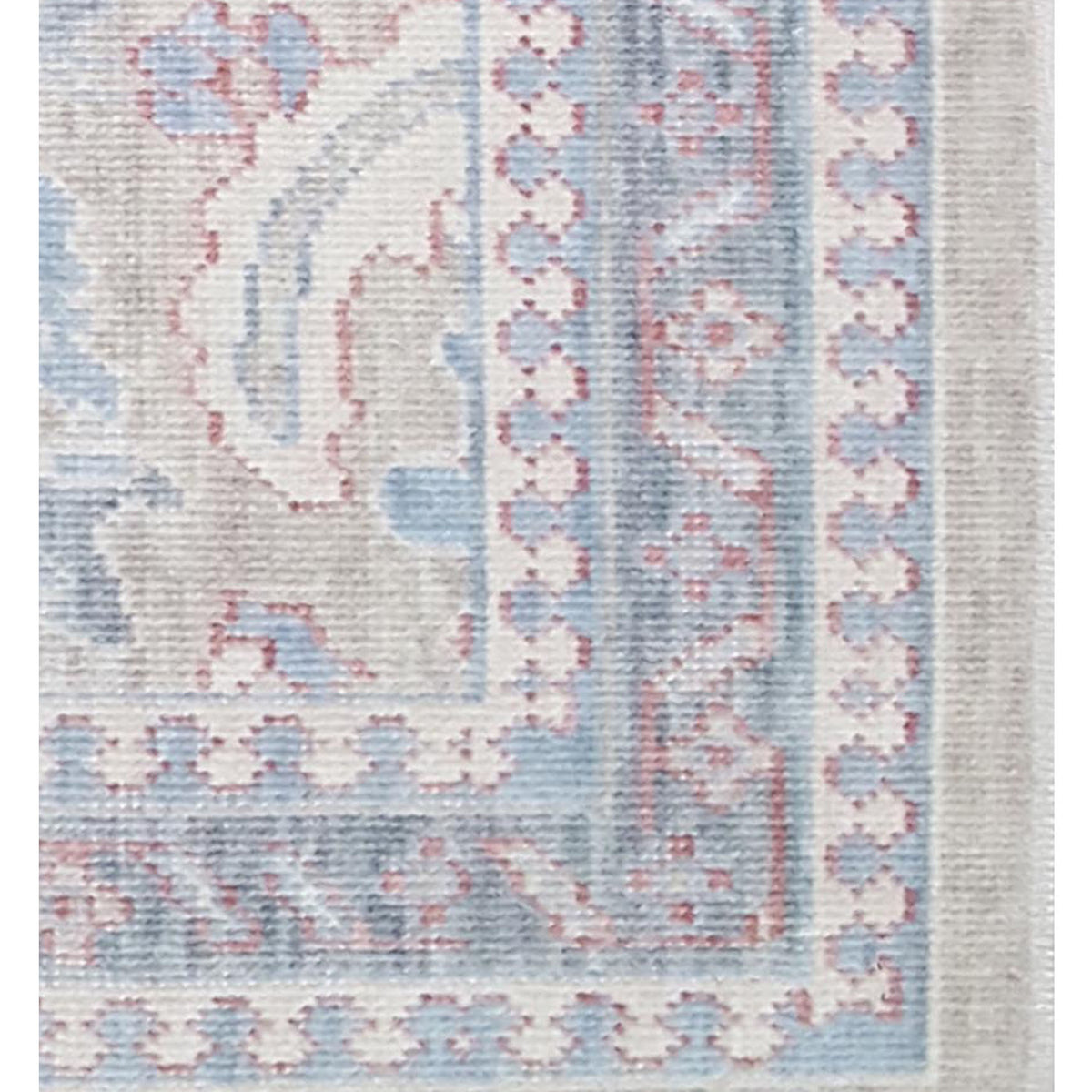 Pacific California CA-32 Beige Red Transitional Hand Finished Rugs