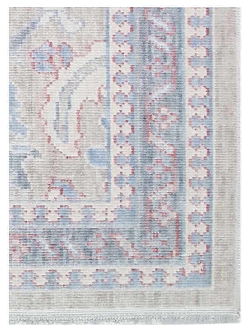 Pacific California CA-32 Beige Red Transitional Hand Finished Rugs