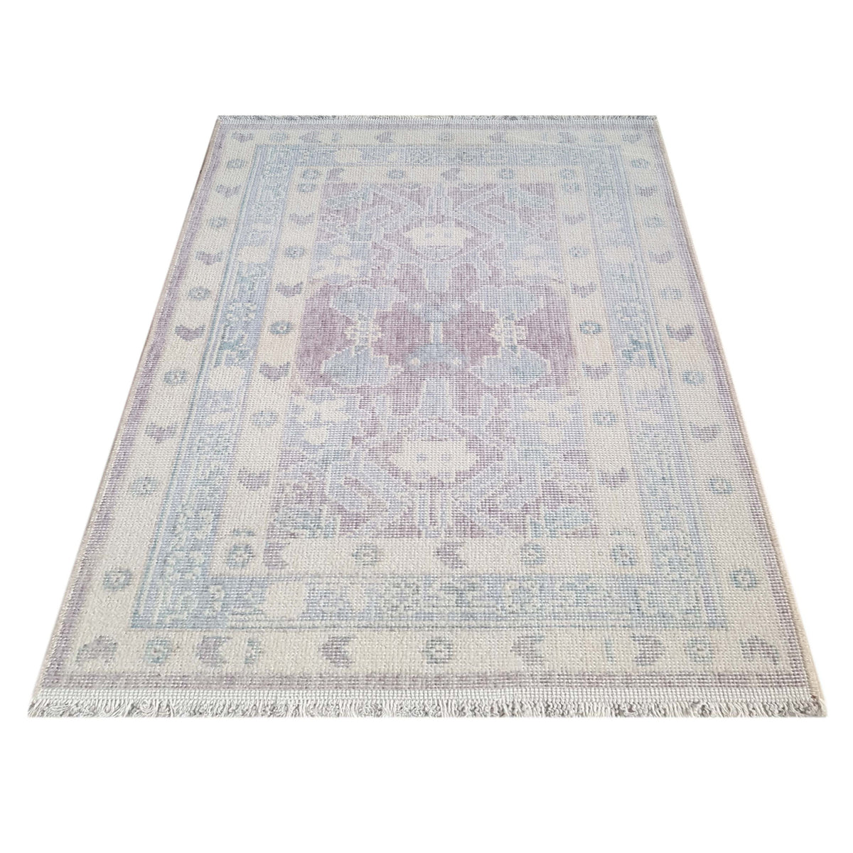 Pacific California CA-36 Amethyst Teal Transitional Hand Finished Rugs