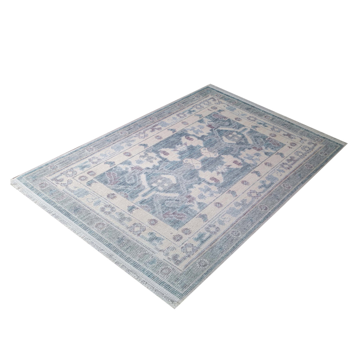 Pacific California CA-37 Green Ivory Transitional Hand Finished Rugs