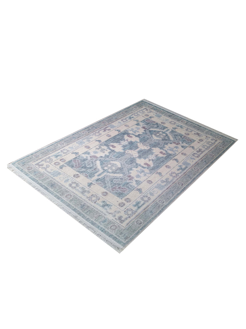 Pacific California CA-37 Green Ivory Transitional Hand Finished Rugs