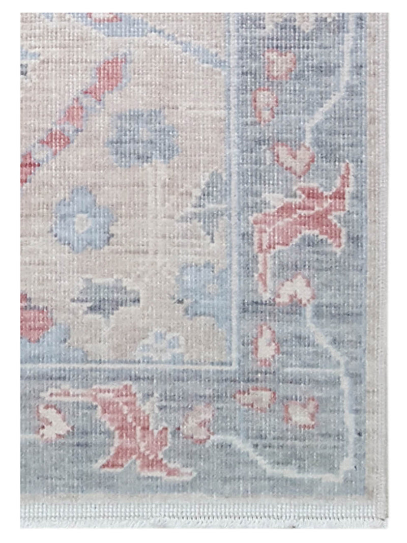 Pacific California CA-23 Beige Red Transitional Hand Finished Rugs