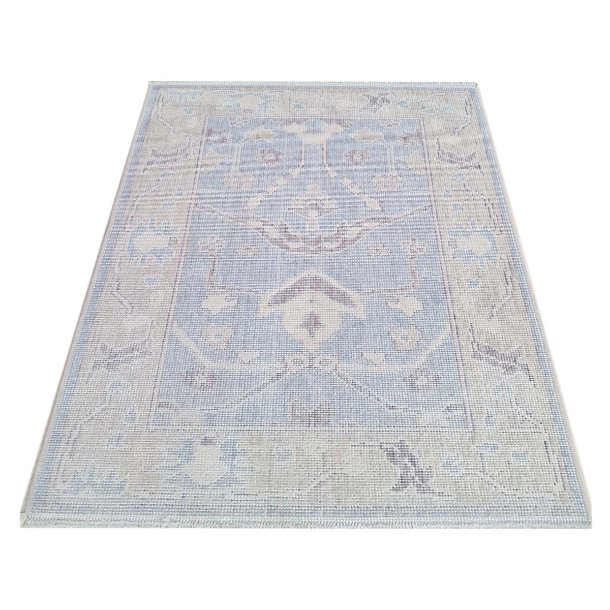 Pacific California CA-41 Blue Beige Transitional Hand Finished Rugs