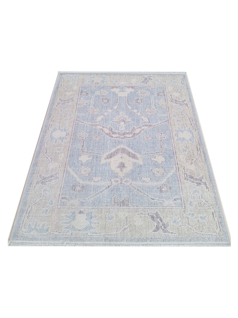 Pacific California CA-41 Blue Beige Transitional Hand Finished Rugs