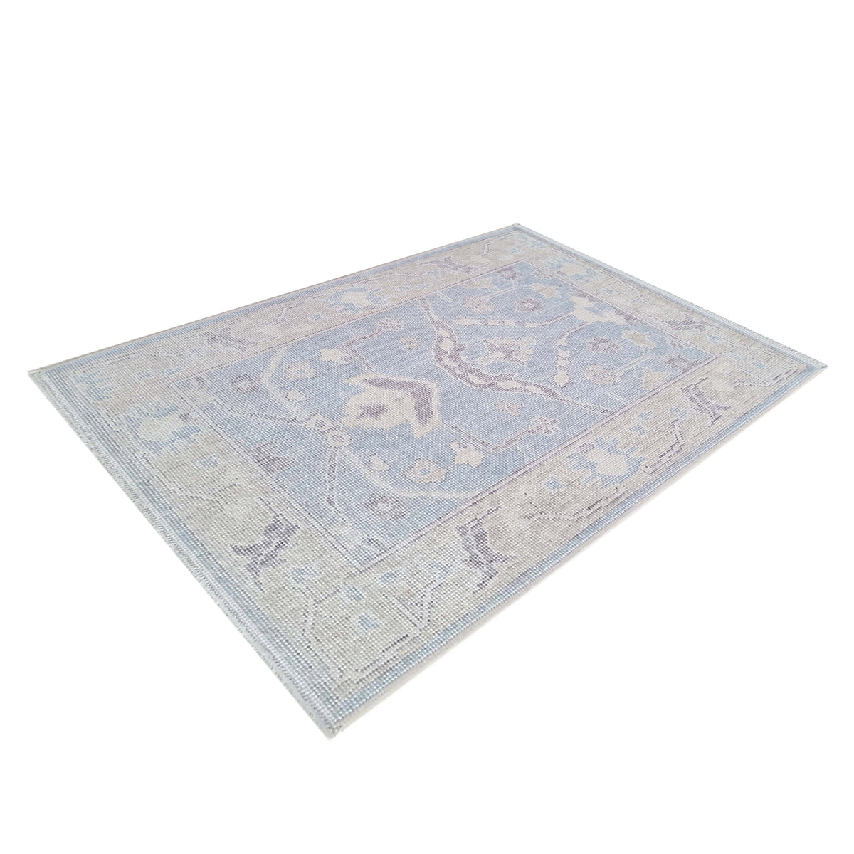 Pacific California CA-41 Blue Beige Transitional Hand Finished Rugs