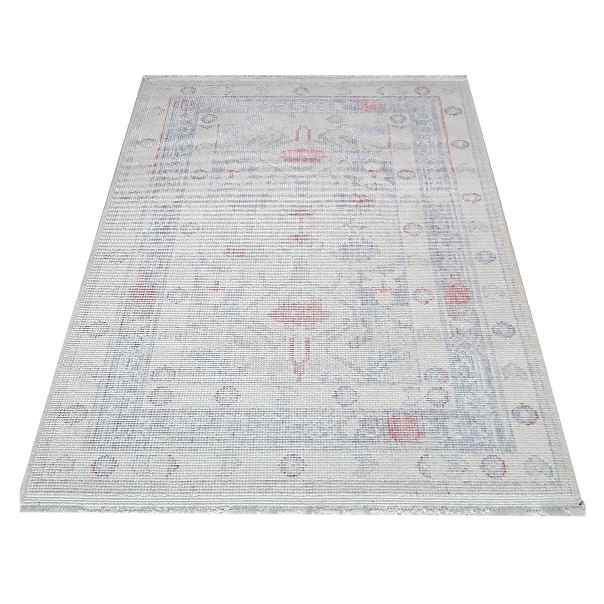 Pacific California CA-44 Beige Orange Transitional Hand Finished Rugs